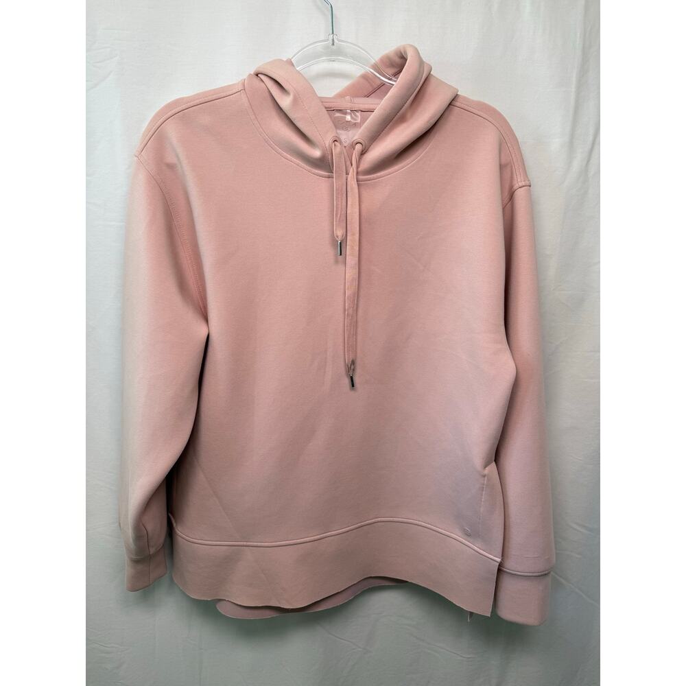 Calia by Carrie Underwood Soft Scuba Hoodie, Pink, Size Small